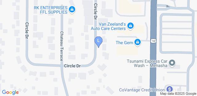Map to Lion’s Boxing Club 
